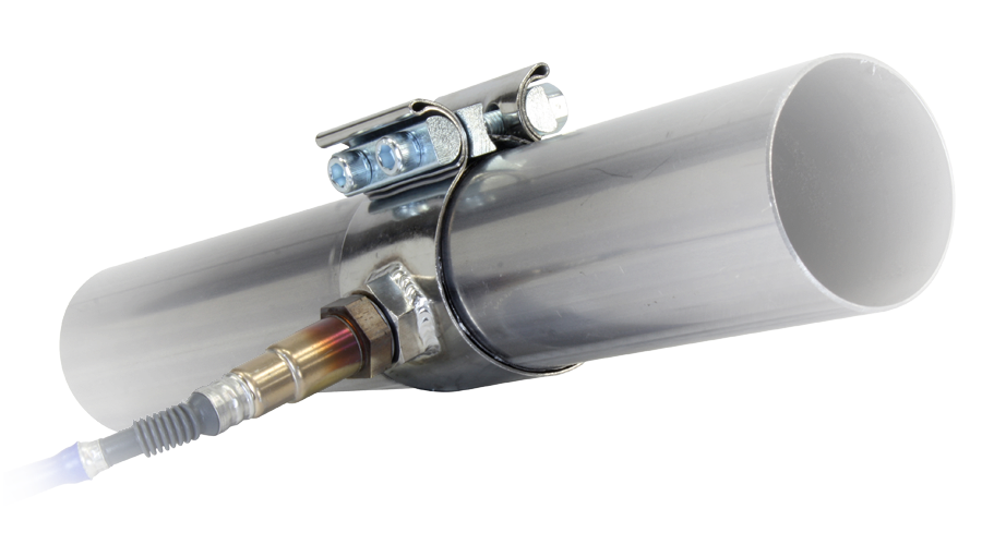 PrivateLabelMfg Oxygen O2 Sensor Bung Clamp - No Weld Design