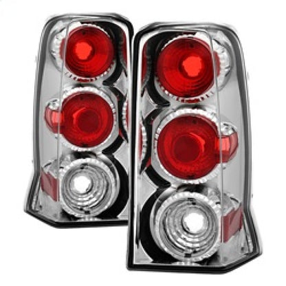 Spyder Cadillac Escalade SUV (Not EXT)02-06 Euro Style Tail Lights Chrome ALT-YD-CE02-C 5001603 5001603 Photo - Primary