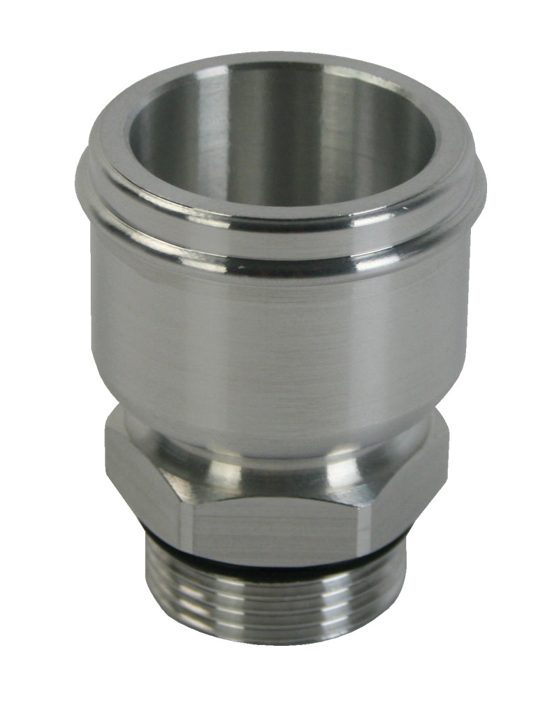 Moroso Electric Water Pump Radiator Hose Adapter Fitting, -16AN X 1-3/4" 63523 Photo - Primary