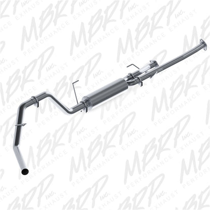 MBRP 2009-2013 Toyota Tundra 5.7L EC-Std. & SB/CC-SB Cat Back Single Side A S5314P Photo - Primary