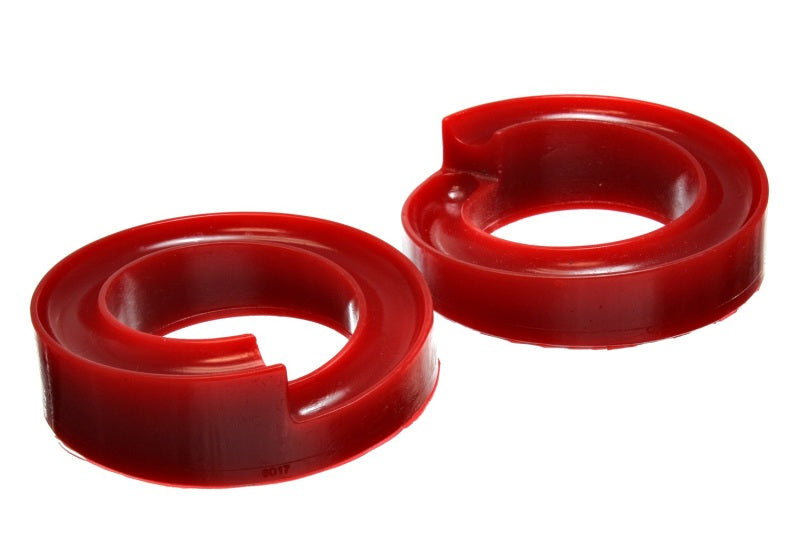 Energy Suspension Coil Spring Isolator Set Red Chevrolet C1500 All 1988-1998 3.6115R Photo - Primary