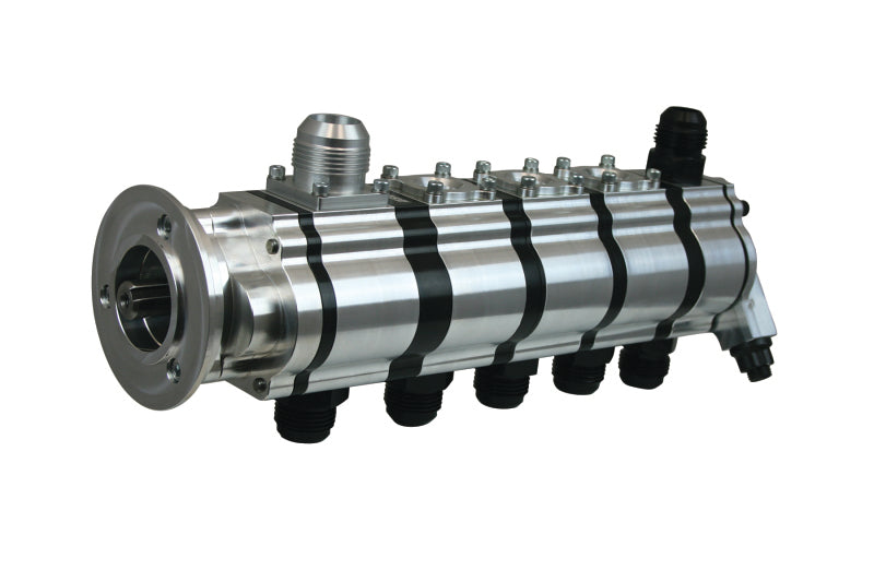 Moroso T3 Series Alston 5 Stage Dry Sump Oil Pump - Tri-Lobe - V-Band Clamp - 1.200 Pressure 22515 22515 Photo - Primary