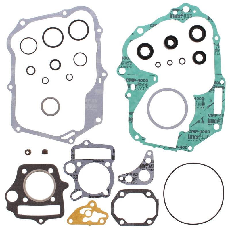 Vertex Pistons Vertex Gaskets 04-12 Honda CRF70F Complete Gasket Kit w/ Oil Seals 811210 811210 Photo - Primary