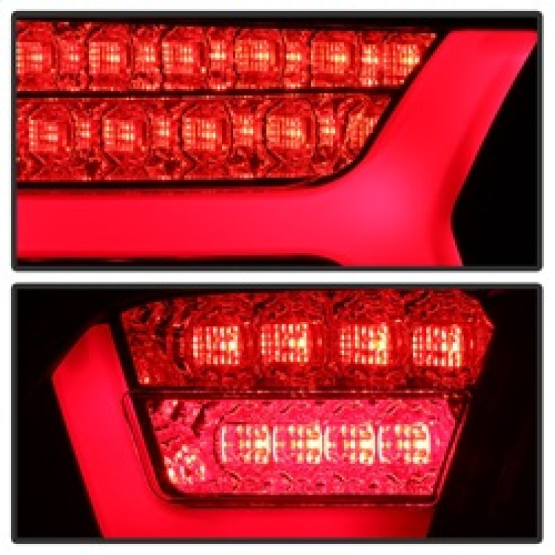Spyder 09-12 Audi A6 LED Tail Lights - Black (ALT-YD-AA609-LED-BK) 5085160 5085160 Photo - Unmounted
