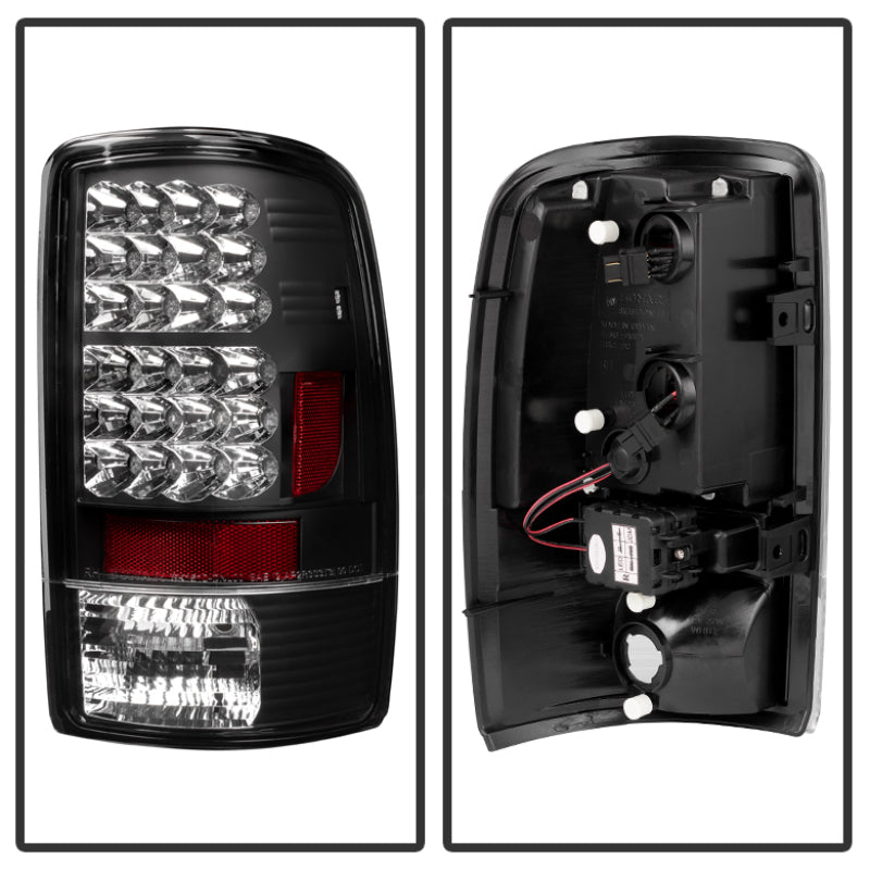 Spyder Chevy Suburban/Tahoe 1500/2500 00-06/GMC Yukon LED Tail Lights Black ALT-YD-CD00-LED-BK 5001528 5001528 User 1