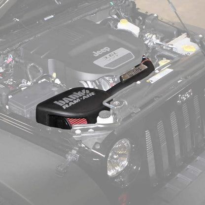 Banks Power 12-15 Jeep 3.6L Wrangler Ram-Air Intake System 41837 Photo - Mounted
