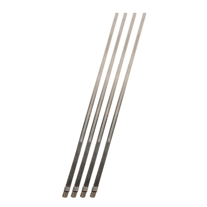 DEI Stainless Steel Positive Locking Tie 1/4in (7mm) x 14in - 4 per pack 10209 10209 Photo - Primary