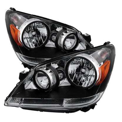 SPYDER Xtunehonda Odyssey 05-07 Crystal Headlights Chrome HD-JH-HODY05-AM-C 9023859 9023859 Photo - Primary