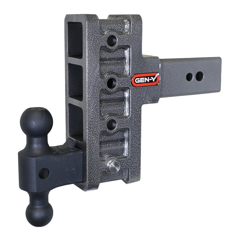 GEN-Y Hitch Gen-Y Mega Duty 3in Shank 6in Offset Drop 3500lb TW 32K Hitch w/GH-0161 Dual-Ball GH-2014 GH-2014 Photo - Primary
