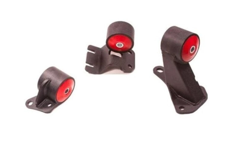 Innovative 90-93 Integra B-Series Black Steel Mounts 75A Bushings (Auto to Manual Hydro) 49353-75A