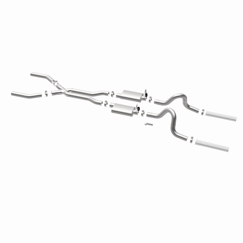 MagnaFlow Ford Mustang Street Series Crossmember-Back Performance Exhaust System 15817 360 Degree Image Set