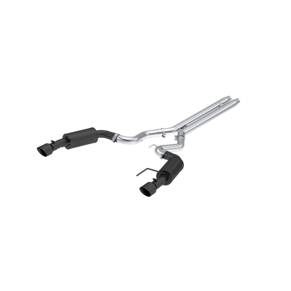 MBRP 2024 Ford Mustang GT S650, 5.0L 3in Cat-Back Dual Split Rear, Black-Coated (street) S7251BLK S7251BLK User 1