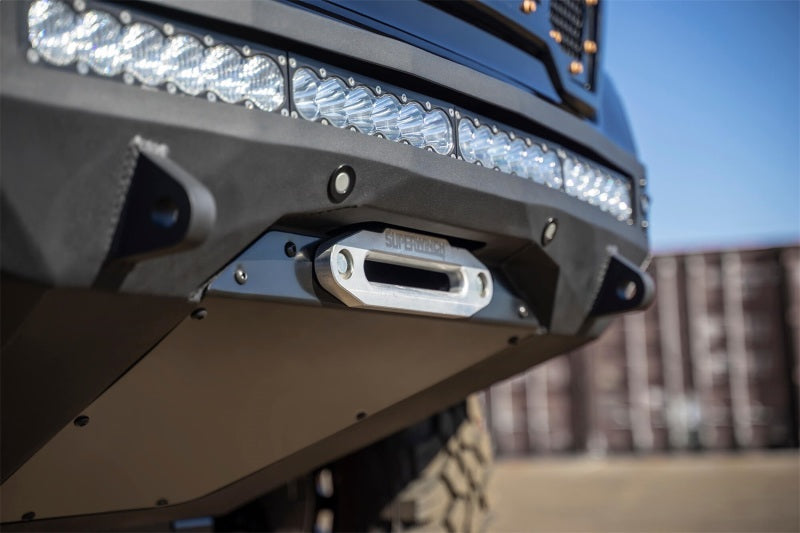 Addictive Desert Designs 2019 GMC Sierra 1500 SF Front Bumper w/ Winch F471423030103 Photo - Mounted