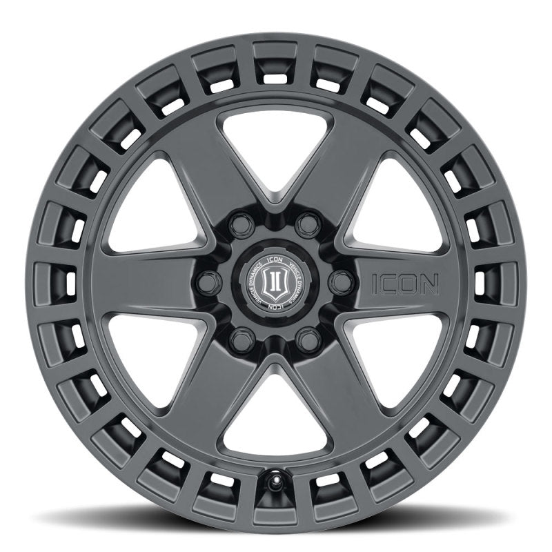 ICON Raider 17x8.5 6x5.5 0mm Offset 4.75in BS Satin Black Wheel 3417858347SB 3417858347SB User 1