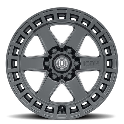 ICON Raider 17x8.5 6x135 6mm Offset 5in BS Satin Black Wheel 3417856350SB 3417856350SB User 1