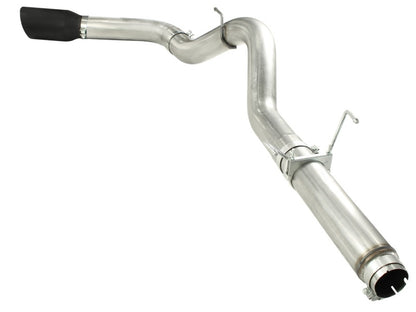 aFe  POWER 49-42016-B Large Bore-HD 5" 409 SS DPF-Back Exhaust System 49-42016-B Photo - Unmounted