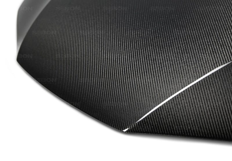 Seibon 2014+ Honda Civic OEM Style Carbon Fiber Hood HD14HDCV2D-OE HD14HDCV2D-OE Photo - Primary