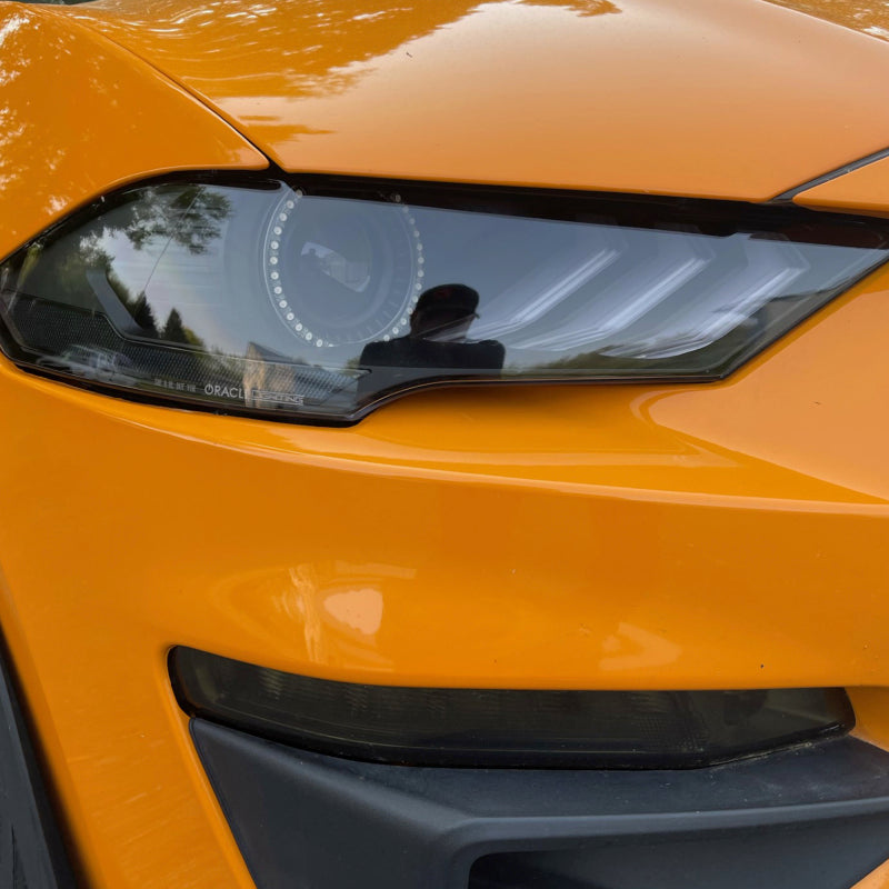 ORACLE Lighting 18-23 Ford Mustang Dynamic ColorSHIFT LED Headlights - Black Series 8204-332 8204-332 Photo - lifestyle view