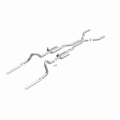 MagnaFlow Ford Mustang Street Series Crossmember-Back Performance Exhaust System 15817 360 Degree Image Set