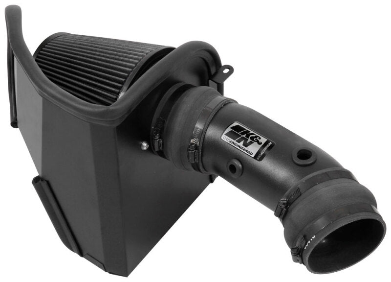 K&N Engineering K&N 17-23 Dodge Charger/Challenger Hellcat SC 6.2L V8 DRYFLOW Performance Air Intake System 30-2553TTK 30-2553TTK Photo - lifestyle view
