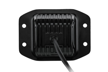 Hella Universal Black Magic 3.2in L.E.D. Cube Kit - Flood Beam (Flush Mount) 358176831 358176831 Photo - out of package