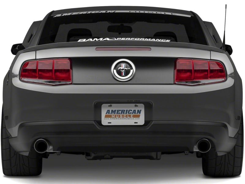 Raxiom 10-12 Ford Mustang Aero Tail Lights- Blk Housing (Smoked Lens) 49145 49145 Photo - Close Up