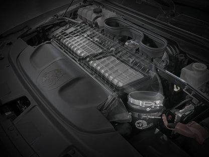 aFe Super Stock Pro Dry S Induction System 2021 RAM 1500 TRX V8-6.2L SC 55-10014DC 55-10014DC Photo - Mounted