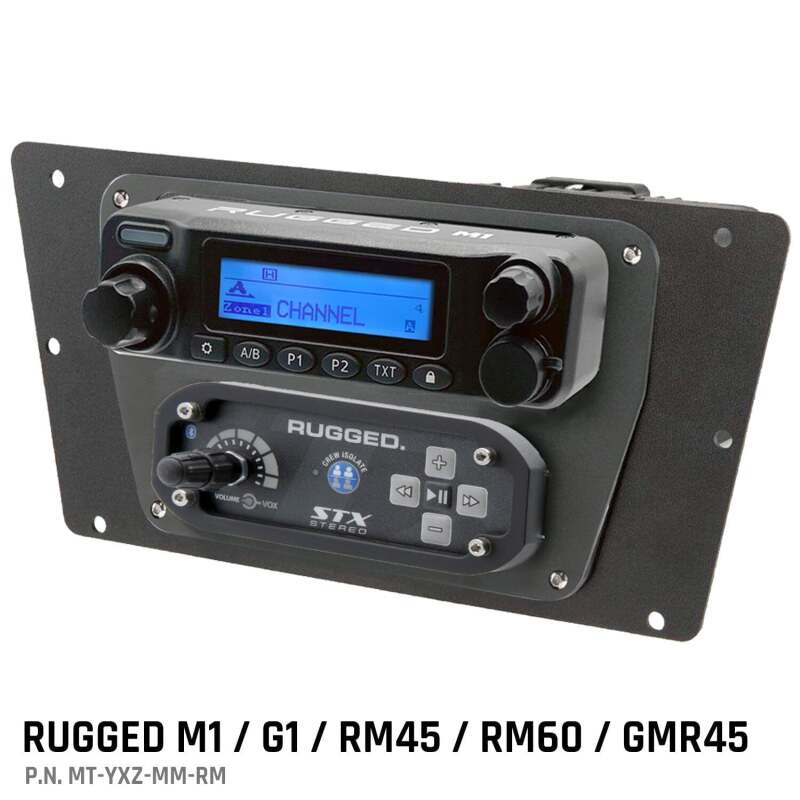 Rugged Radios Yamaha YXZ Multi-Mount Rugged M1/G1/RM45/RM60/GMR45 MT-YXZ-MM-RM MT-YXZ-MM-RM Photo - Primary