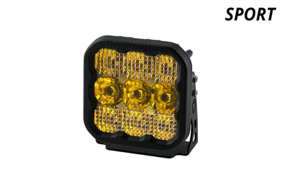 Diode Dynamics SS5 LED Pod Sport - Yellow Driving (Single) DD6781S DD6781S User 1