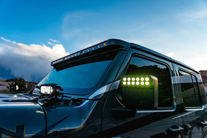 ORACLE Lighting Oracle Jeep Wrangler JL/Gladiator JT Integrated Windshield LED Light Bar System 5917-023 5917-023 Photo - lifestyle view