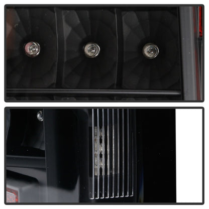SPYDER Xtune Scion Xb 08-10 LED Tail Lights Black ALT-ON-TSXB08-LED-BK 5013156 5013156 Photo - Unmounted