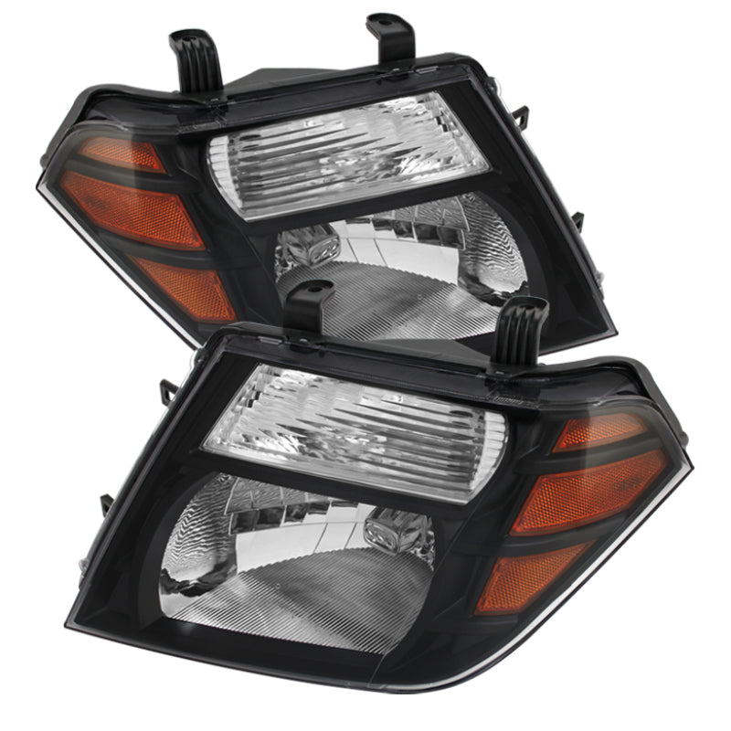 SPYDER Xtune Nissan Pathfinder 08-11 Amber Crystal Headlights Black HD-JH-NP08-AM-BK 5072887 5072887 Photo - Primary