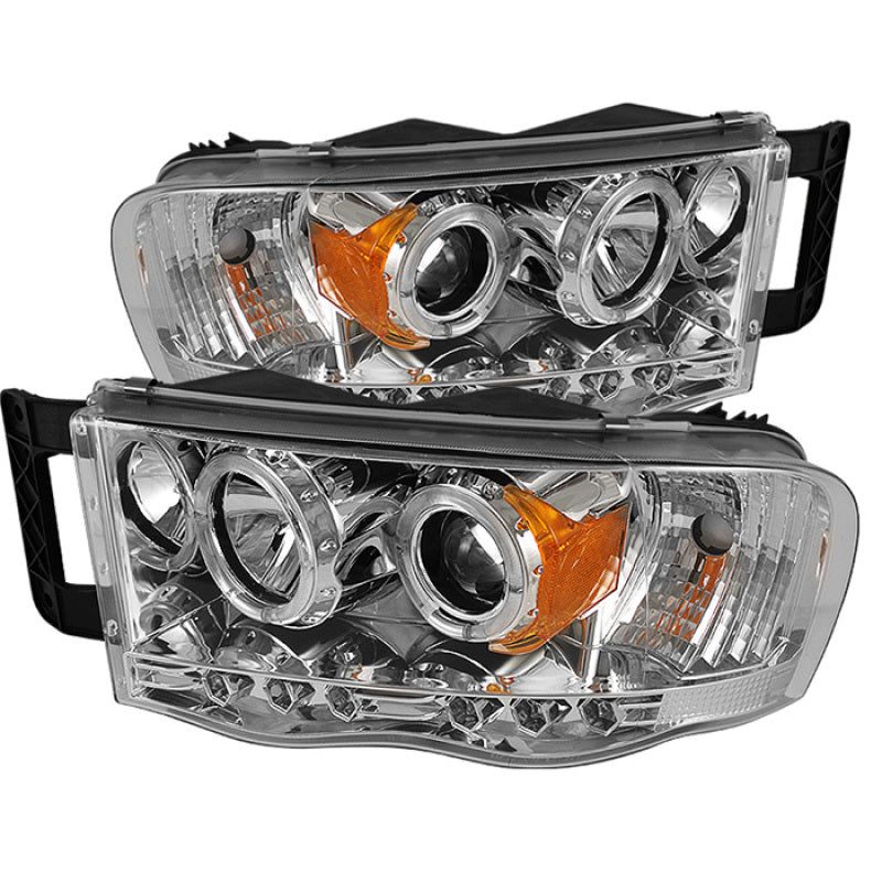 Spyder Dodge Ram 1500 02-05/Ram 2500 03-05 Projector Headlights LED Halo LED Chrm PRO-YD-DR02-HL-C 5009982 5009982 Photo - Primary