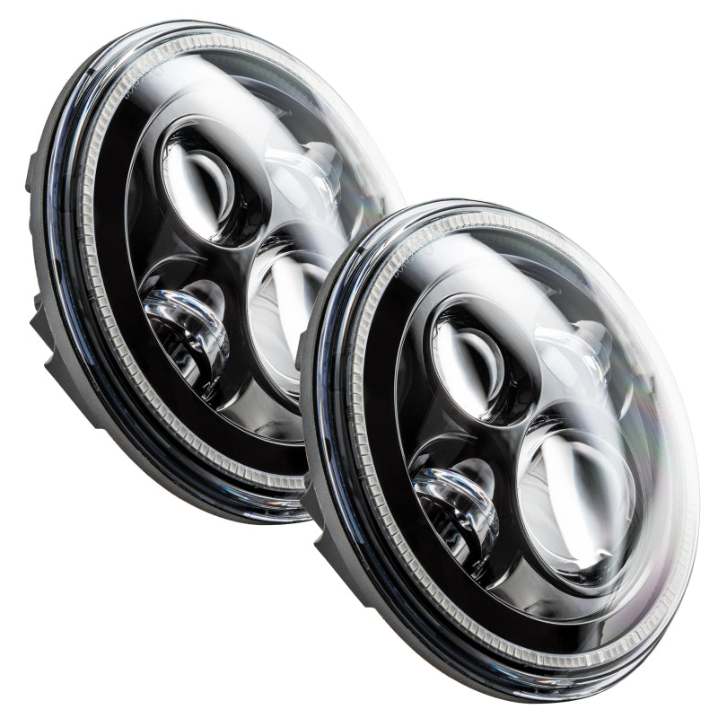ORACLE Lighting Oracle 7in High Powered LED Headlights - Black Bezel - ColorSHIFT No Controller 5769-334 5769-334 Photo - in package