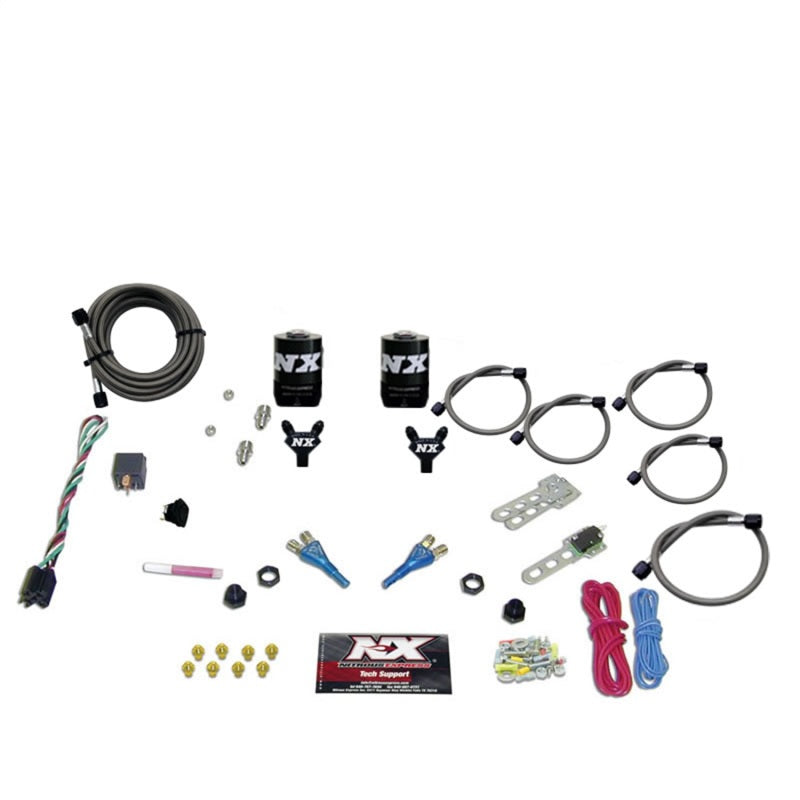 Nitrous Express Dodge EFI Full Race Dual Nozzle Nitrous Kit (100-300HP) w/o Bottle 20315-00 20315-00 Photo - Primary