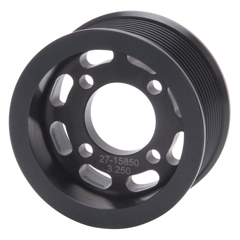 Edelbrock Pulley, Supercharger, Enforcer, 10 Rib, 3.25", Black 15850 Photo - Primary