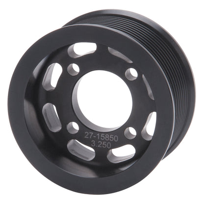 Edelbrock Pulley, Supercharger, Enforcer, 10 Rib, 3.25", Black 15850 Photo - Primary