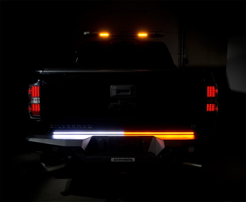 Putco 60in Work Blade LED Light Bar in Amber/White 93009-60 93009-60 Photo - Mounted