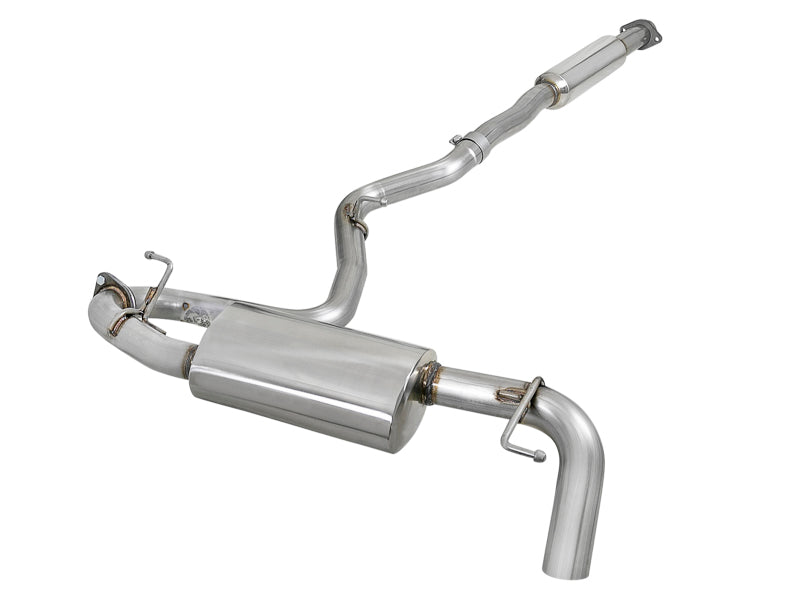 aFe POWER Takeda 2.5in 304 SS Cat-Back Exhaust System Subaru Crosstrek 18-19 H4-2.0L 49-36803 49-36803 Photo - Primary