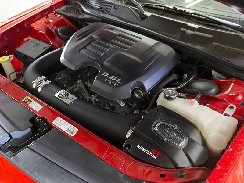 aFe Momentum GT Pro DRY S Cold Air Intake System - Dodge Challenger/Charge 51-72201 Photo - Mounted