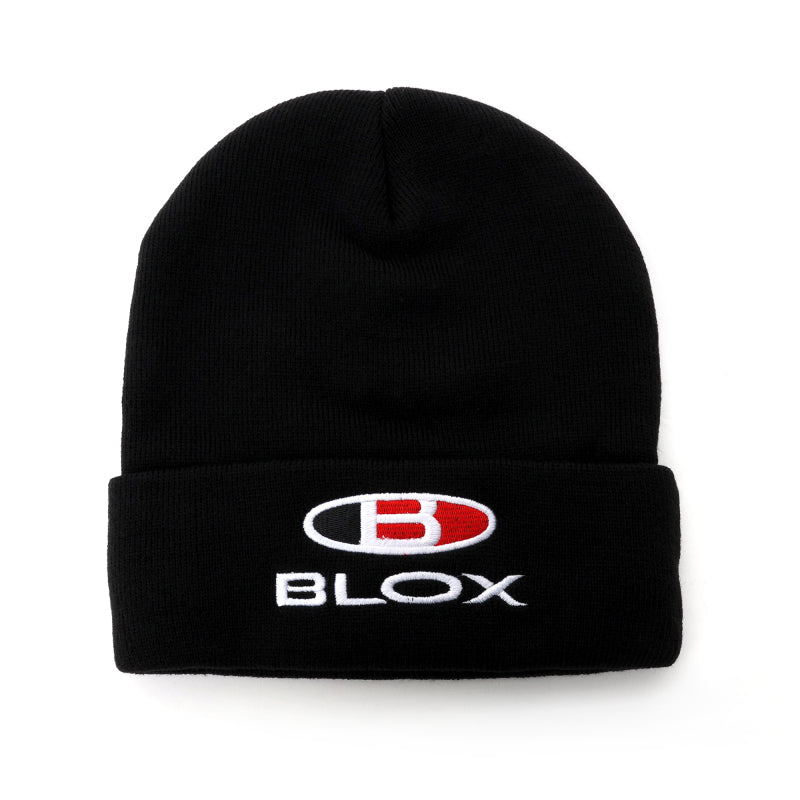 BLOX Racing Classic Beanie - Black w/ Stacked Logo BXAP-00126 BXAP-00126 User 1
