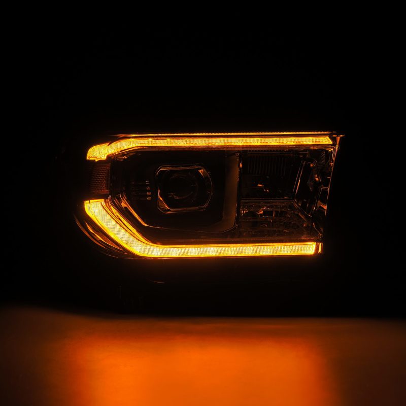 AlphaRex 07-13 Toyota Tundra / 08-17 Sequoia LUXX LED Proj HL Chrome w/Actv Light / Seq. Sig + DRL 880824 880824 User 3