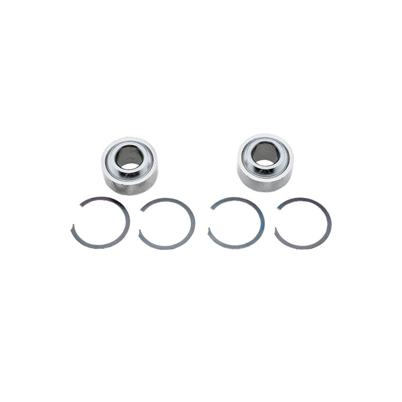 QA1 SIB Series Bearing Kit w/Snap Rings - .500in ID x .625in Wide - Heat Treated Chrome Plated S.S. SIB8-101PK SIB8-101PK Photo - Primary