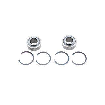 QA1 SIB Series Bearing Kit w/Snap Rings - .500in ID x .625in Wide - Heat Treated Chrome Plated S.S. SIB8-101PK SIB8-101PK Photo - Primary