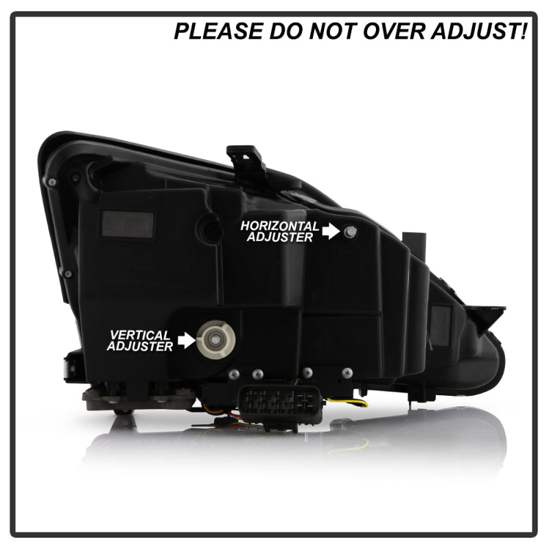 Spyder Lexus IS 250/350 06-10 Halogen Model Only High-Power LED Headlights - Black PRO-YD-LIS06AP-BK 5088246 5088246 User 5