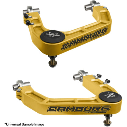 Camburg Ford Raptor 17-23 KINETIK V2 Performance Billet Uniball Upper Arms (Gold) CAM-110233-GLD CAM-110233-GLD Photo - Primary