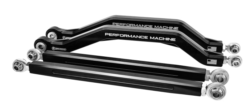 Performance Machine UTV High Clearance Radius Rod Set (4 Rods) - Contrast Cut 0222-2008-BM 0222-2008-BM User 1