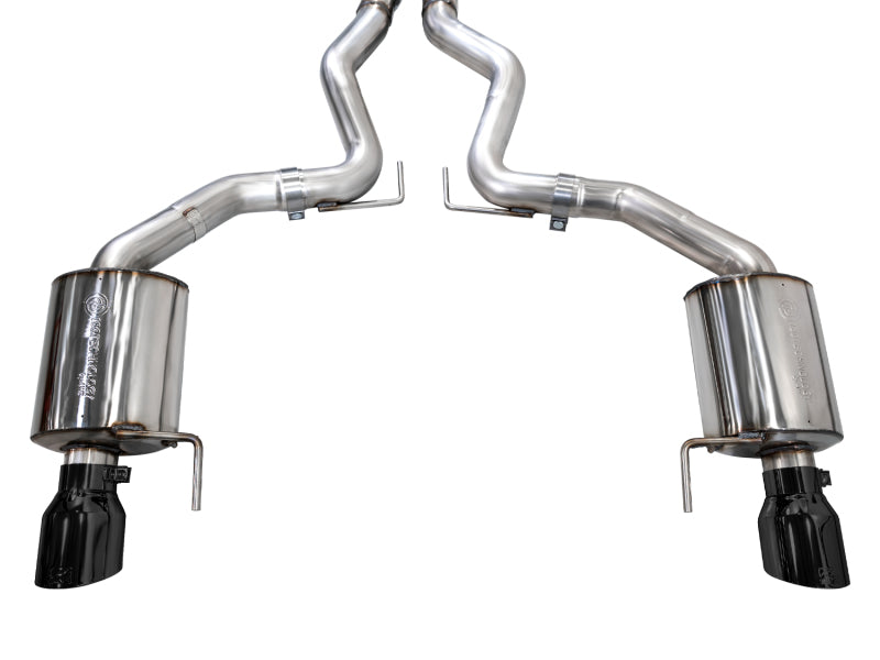 AWE Tuning AWE 2024 Ford Mustang GT Fastback S650 RWD Touring Catback Exhaust w/ Dual Diamond Black Tips 3015-33650 3015-33650 Photo - out of package