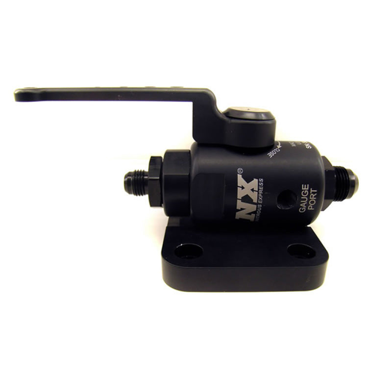 Nitrous Express Remote Shutoff Nitrous Valve, 4AN Male Inlet And Outlet 15851-6 Photo - Primary