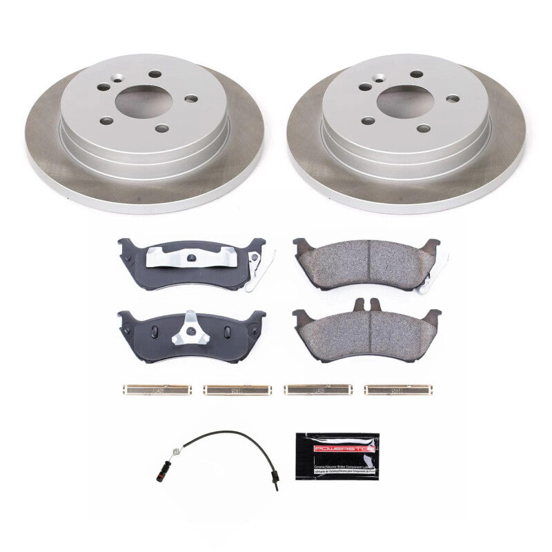 PowerStop Power Stop 1999 Mercedes-Benz ML430 Rear Semi-Coated Rotor Kit SC866 SC866 Photo - Primary